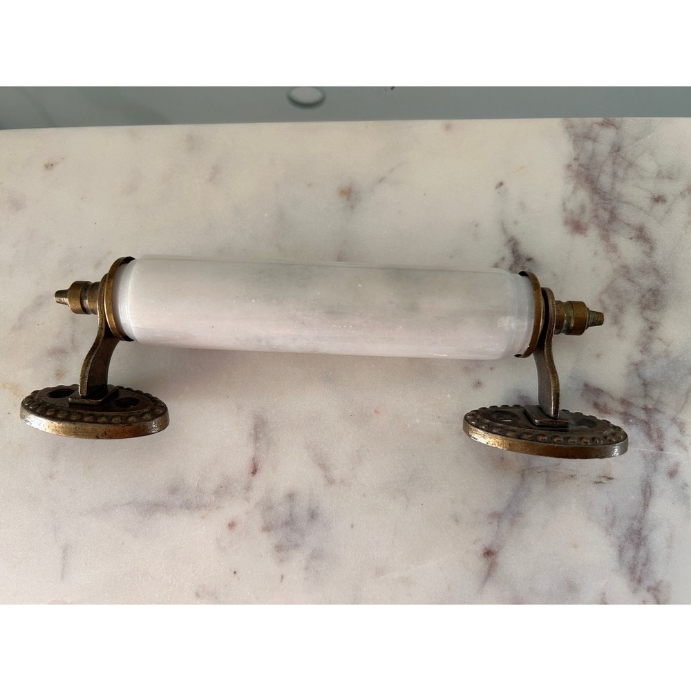 Hobby Lobby Marble Beaded Handle Wall Mount White Bronze Decorative Hardware